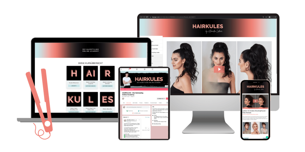 Onlinekurs für Hairstylisten