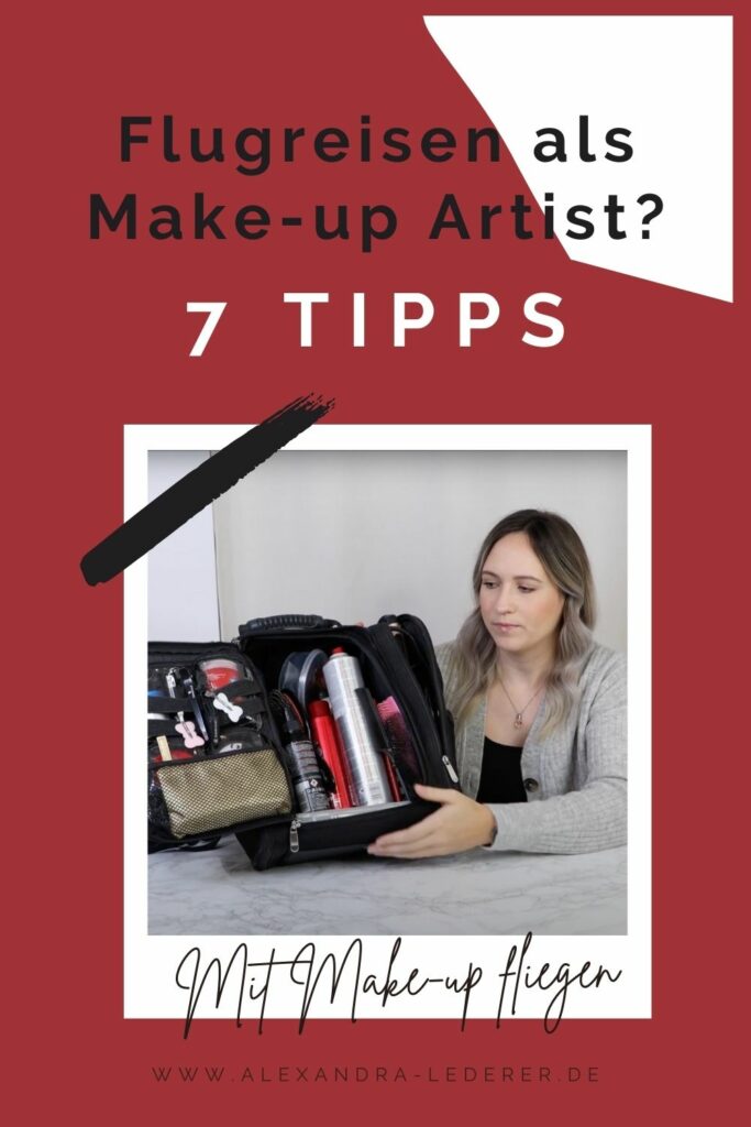 Flugreisen als Make-up Artist